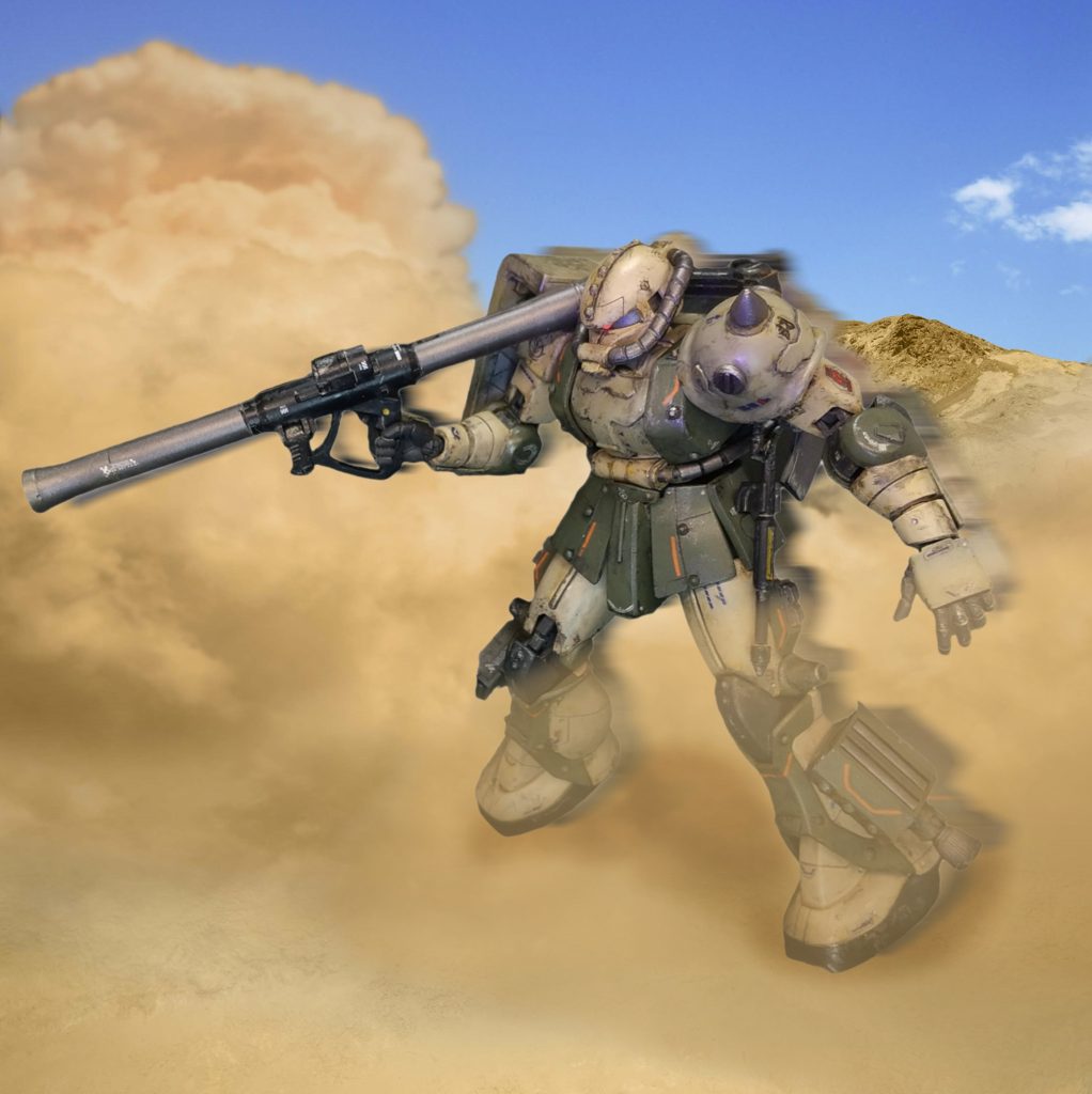 て、ことで2番機、高機動っぽいショット