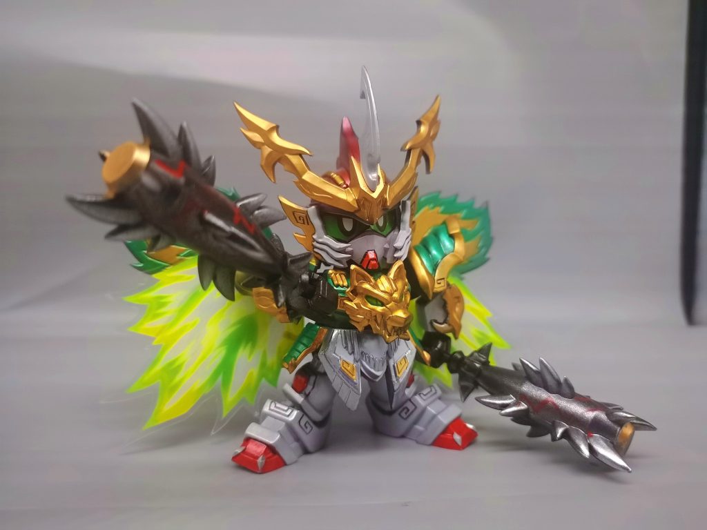 忙牙长ドラゴン·ガンダム–2枚目/制作者：明日の 小气球🎈維