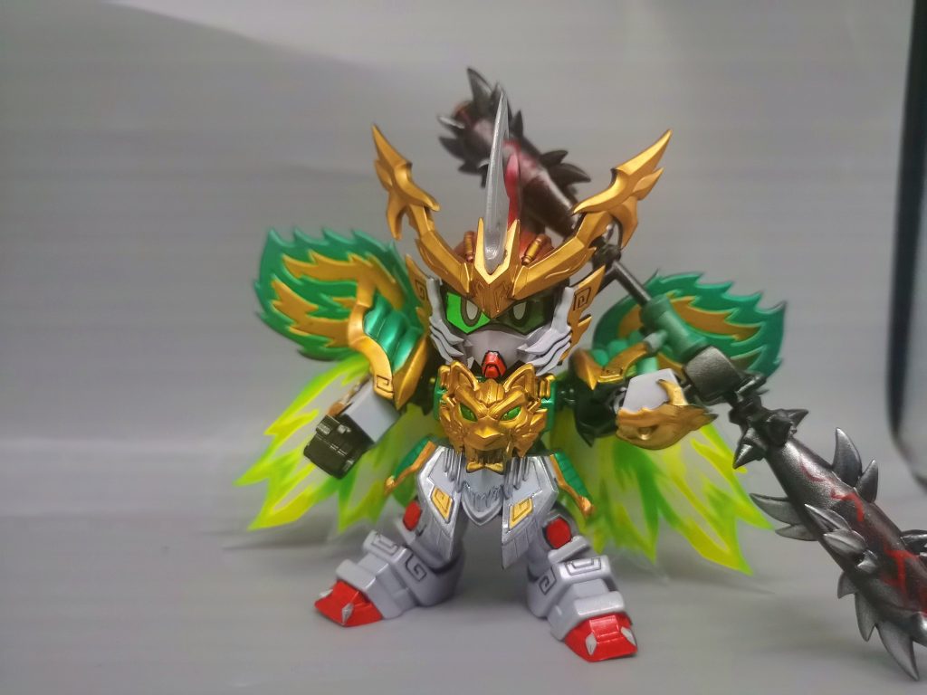 忙牙长ドラゴン·ガンダム–5枚目/制作者：明日の 小气球🎈維