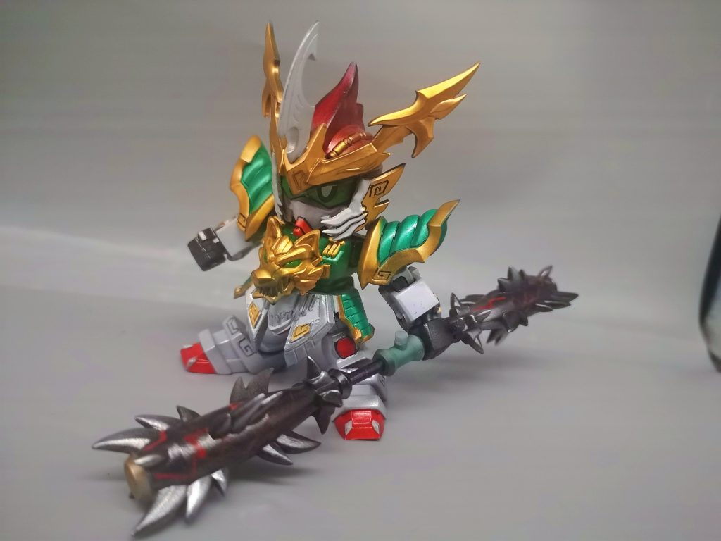 忙牙长ドラゴン·ガンダム–3枚目/制作者：明日の 小气球🎈維