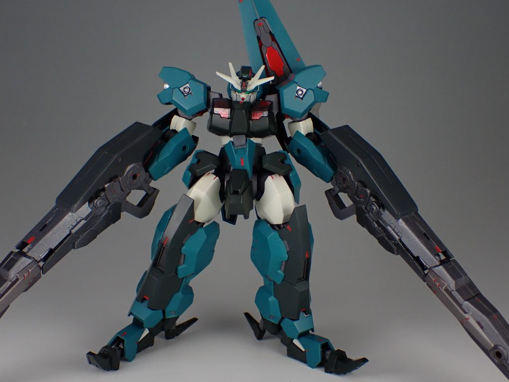 GNバズーカは30mmのものをディテールダウンしました。