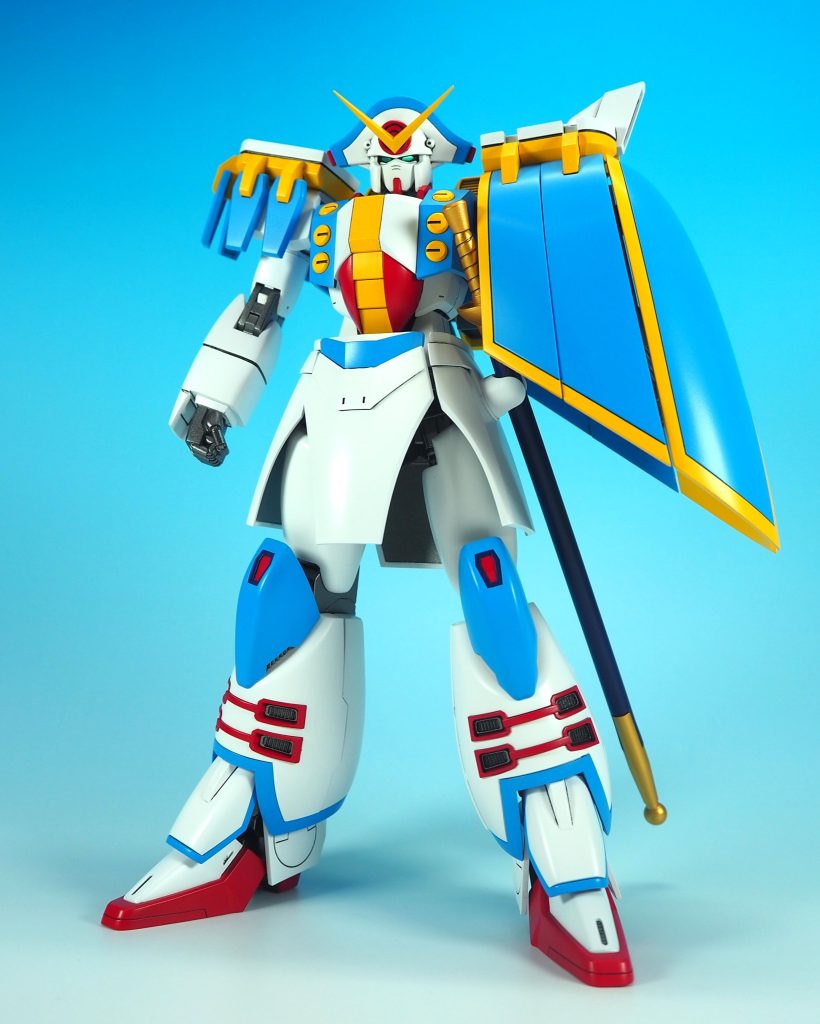 フロントMGのインパルスガンダムを基本に脚部にMGのマスターガンダムのフレームを移植した物をフレームに使用