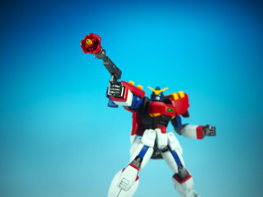 過去作のHG1/100ガンダムマックスターのギガンティックマグナムとの専用の接続パーツも用意することで、第43話で見せたグランドガンダム戦のワンシーンも再現可能グッバイ、チャンプ。