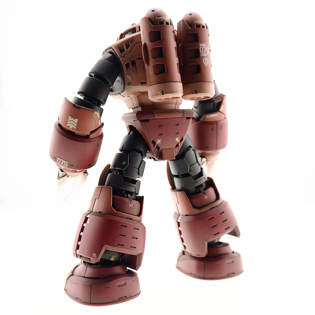 RG 機動戦士ガンダム MSM-07S シャア専用ズゴック 1/144–4枚目/制作者：UmaNam1