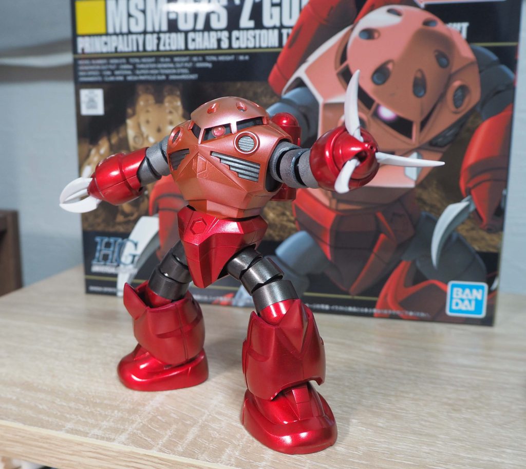 でも、ツメはガンダムマーカーホワイト（笑）