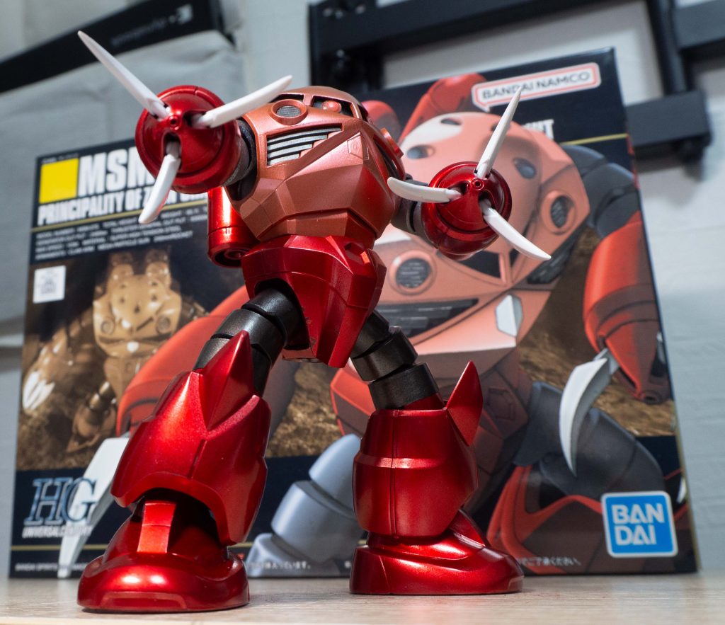 シャア専用ズゴック　ガンダムマーカーメタリック仕上げ–8枚目/制作者：Zetasky