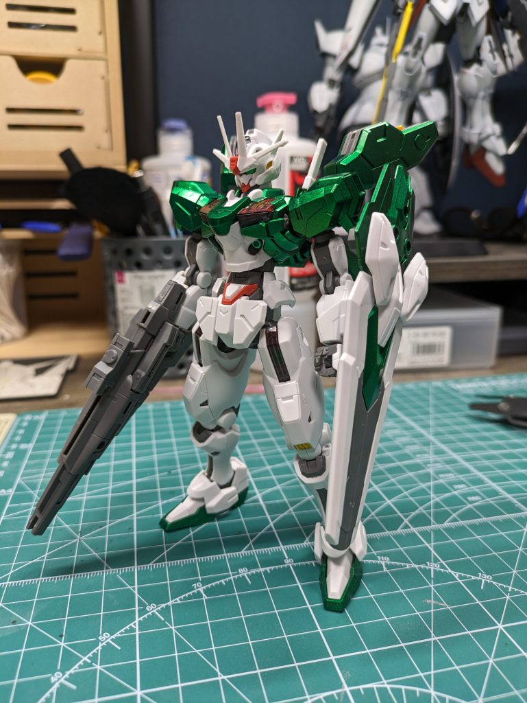 全身。緑はどうなん…と思っていましたが意外と格好良かったです笑