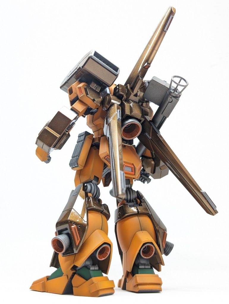 このアングル、3本スラスターがお気に入りです。