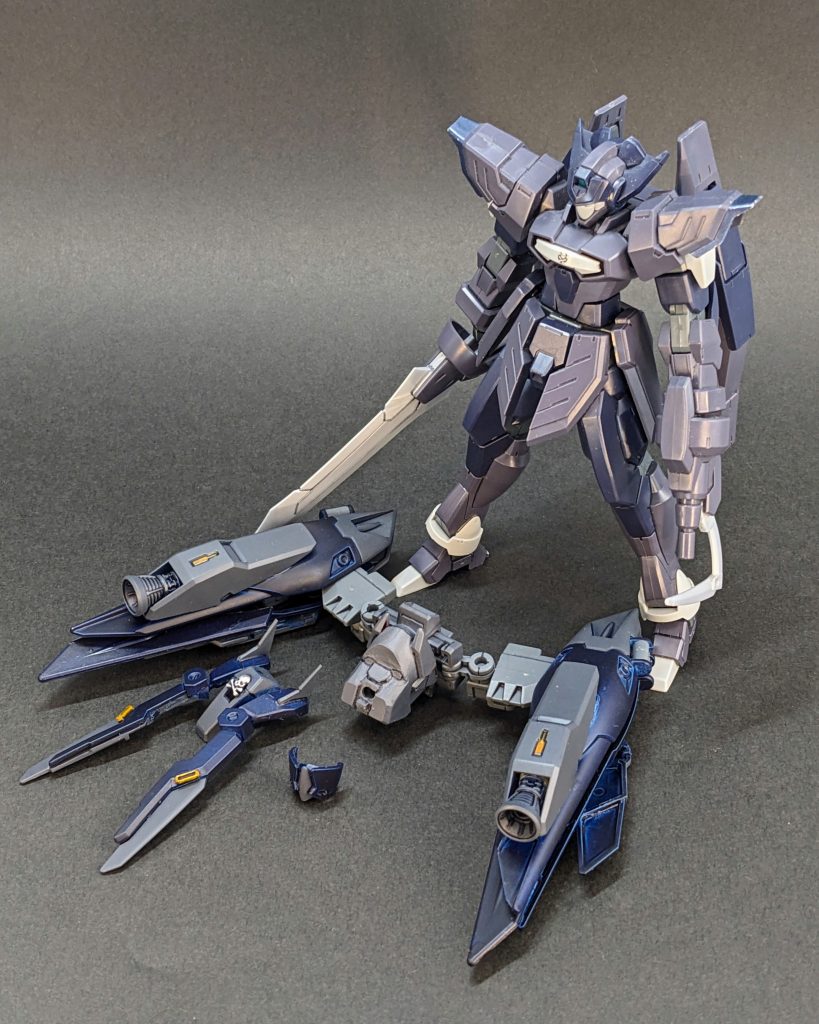 ■工夫点追加パーツの装着には既設のハードポイントを利用しているため、パーツ換装により通常のGサイフォスに戻すことができます。