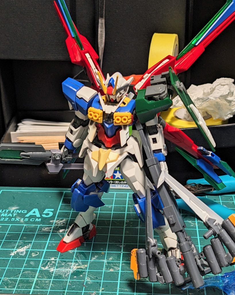 ガンダム00 X-QAN[T](ダブルオークロスクアンタ)–4枚目/制作者：第九式格納庫@くしき