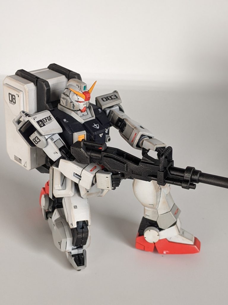 180mmキャノンを構えて。