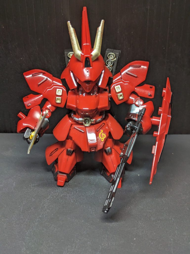 初SD νガンダムとサザビー–4枚目/制作者：low