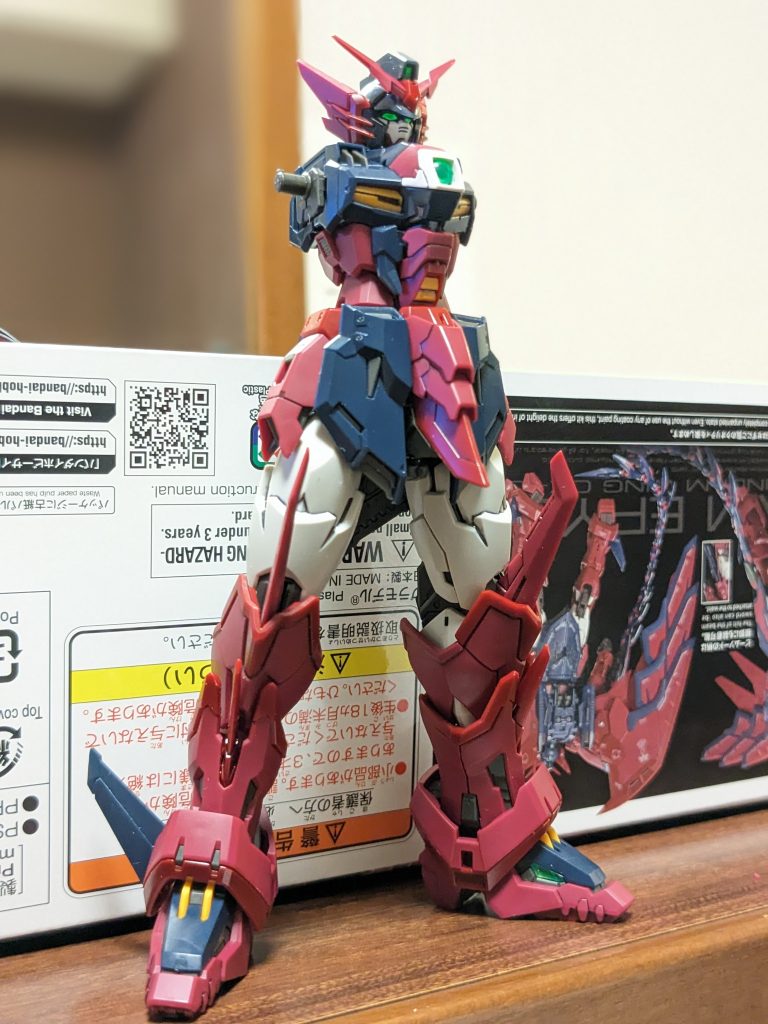 胴とヘッドの完成状態です