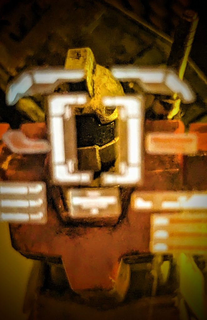 即座に自機に間合いを詰めるジム…