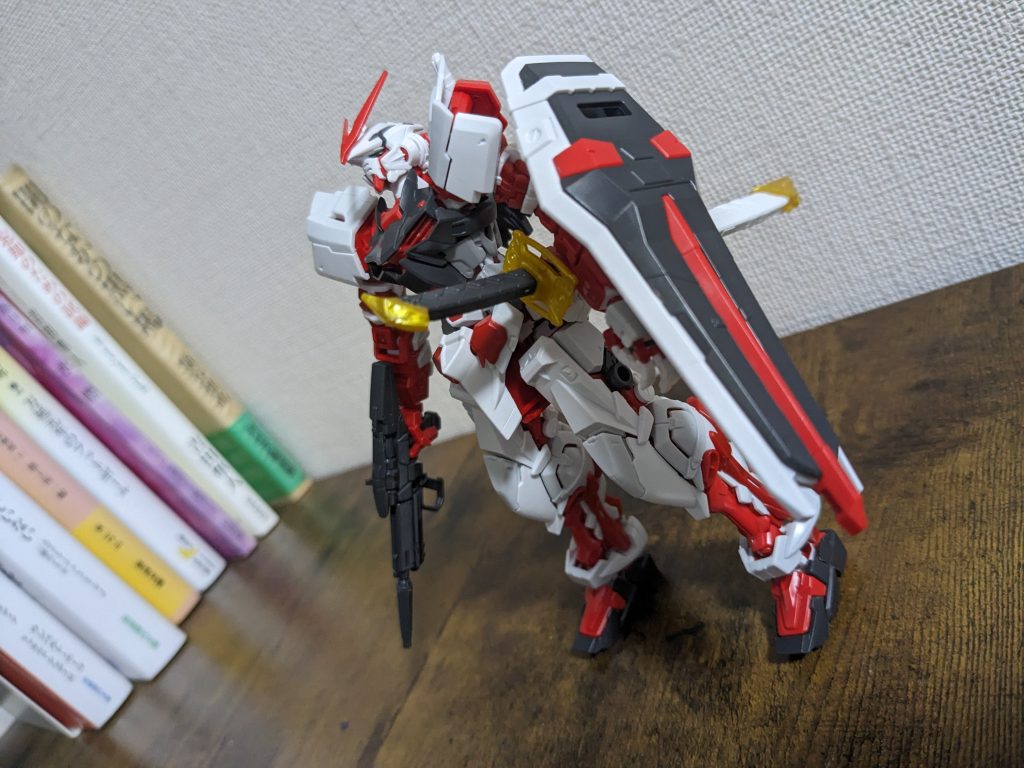 素組段階RGはやっぱりディテール細かいですね