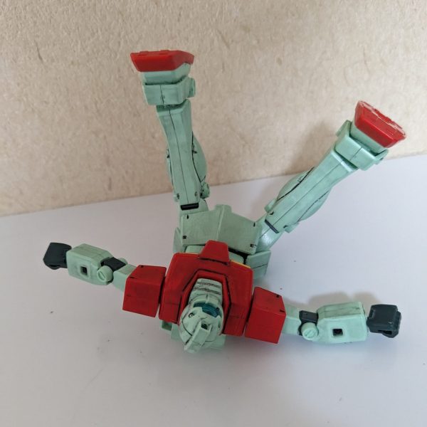 ジム君が出撃を怖がるので