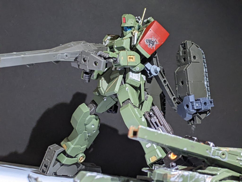 茶番失礼、とはいえあれが一様タンク形態ww基本はこのMS形態で活動します。