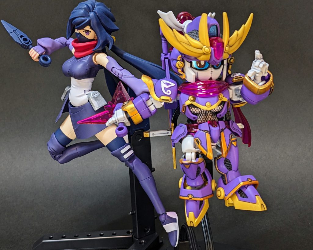 以上になります。何かの参考になれば幸いです。皆さんもアヤメさんの意思を継ぎ、盛りましょう。これが悪魔の力です。ガンプラは自由だ！Twitter(X)では製作中の作品やガンプラ以外のプラモデルについても発信していきます！⇒@hangar_No9