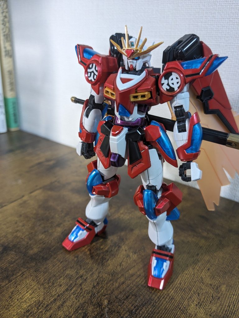 塗装後いい感じのテカテカ感が出たと思います