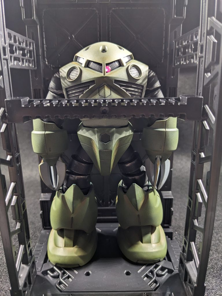 格納庫正面格納庫はダイソー連結ディスプレイケースです。コスパ抜群!ダイソー恐るべし(^_^;)