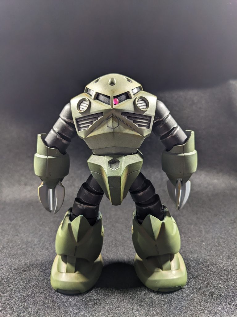 正面使用塗料タミヤ水性アクリルオリーブグリーンフラットブラックフラットグレータミヤウェザリングマスターを使用しウェザリングしました。最後につや消しトップコートを吹きました。
