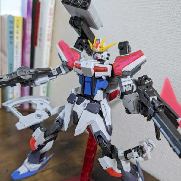 ビルドストライクEG 部分塗装