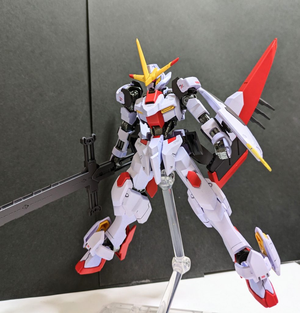 HG ガンダム端白星　第2形態　–3枚目/制作者：@Ymarl1