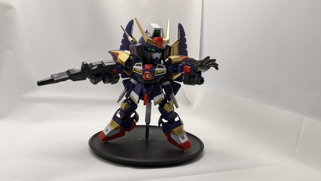 エアブラシスプレー(金色塗装)筆塗(各所塗分け部)にて塗装エアブラシはスプレーより下地色の影響が強い気がするつい金色を使用してしまったが本来黄色か