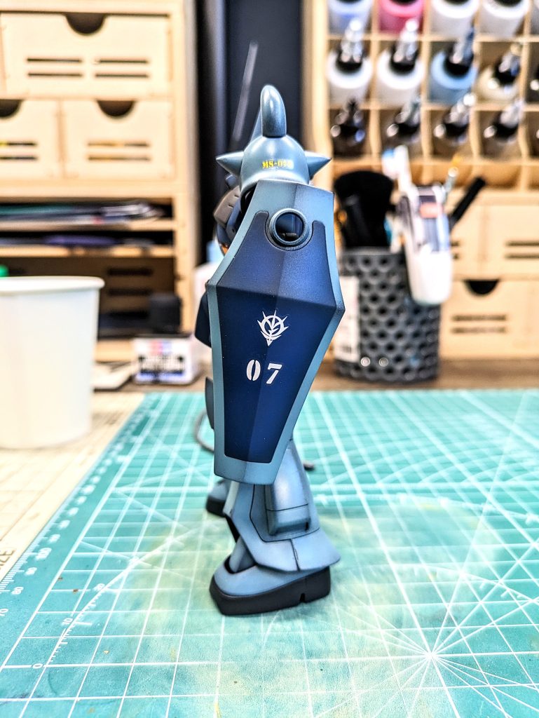 デカールは少なめにしたんですがちょっと少なすぎたかも…🤔