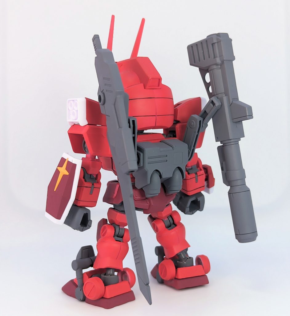 バックパックは加工無しでそのまま移植。