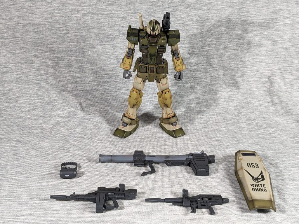 HG オリジンガンダム 『オデッサの白サイ』–6枚目/制作者:おやじ