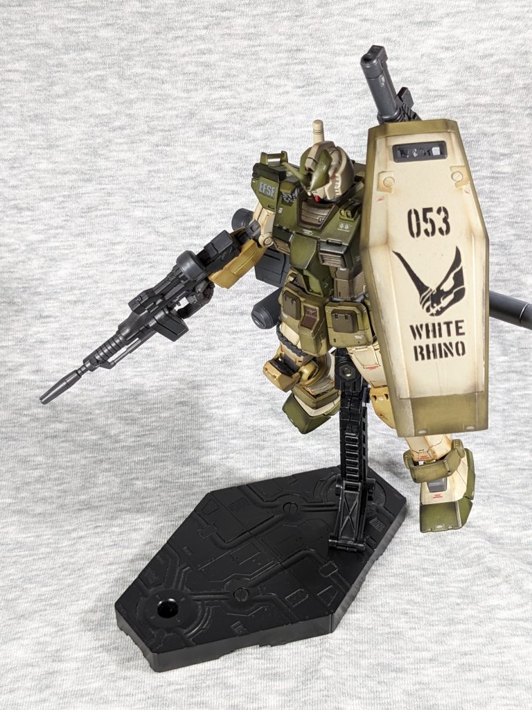 HG オリジンガンダム 『オデッサの白サイ』–6枚目/制作者:おやじ