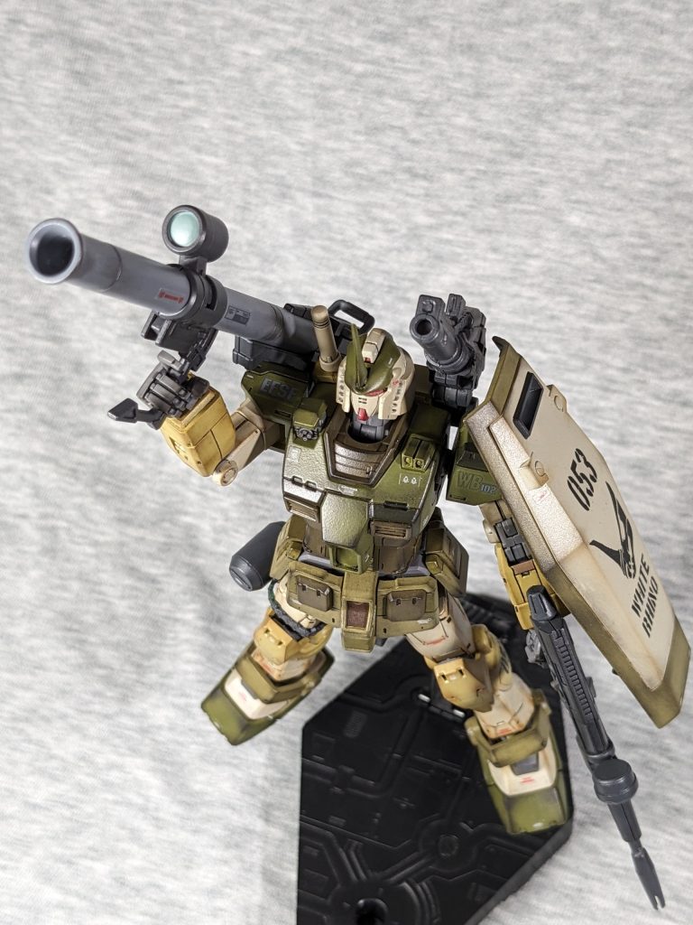 HG オリジンガンダム 『オデッサの白サイ』–5枚目/制作者:おやじ