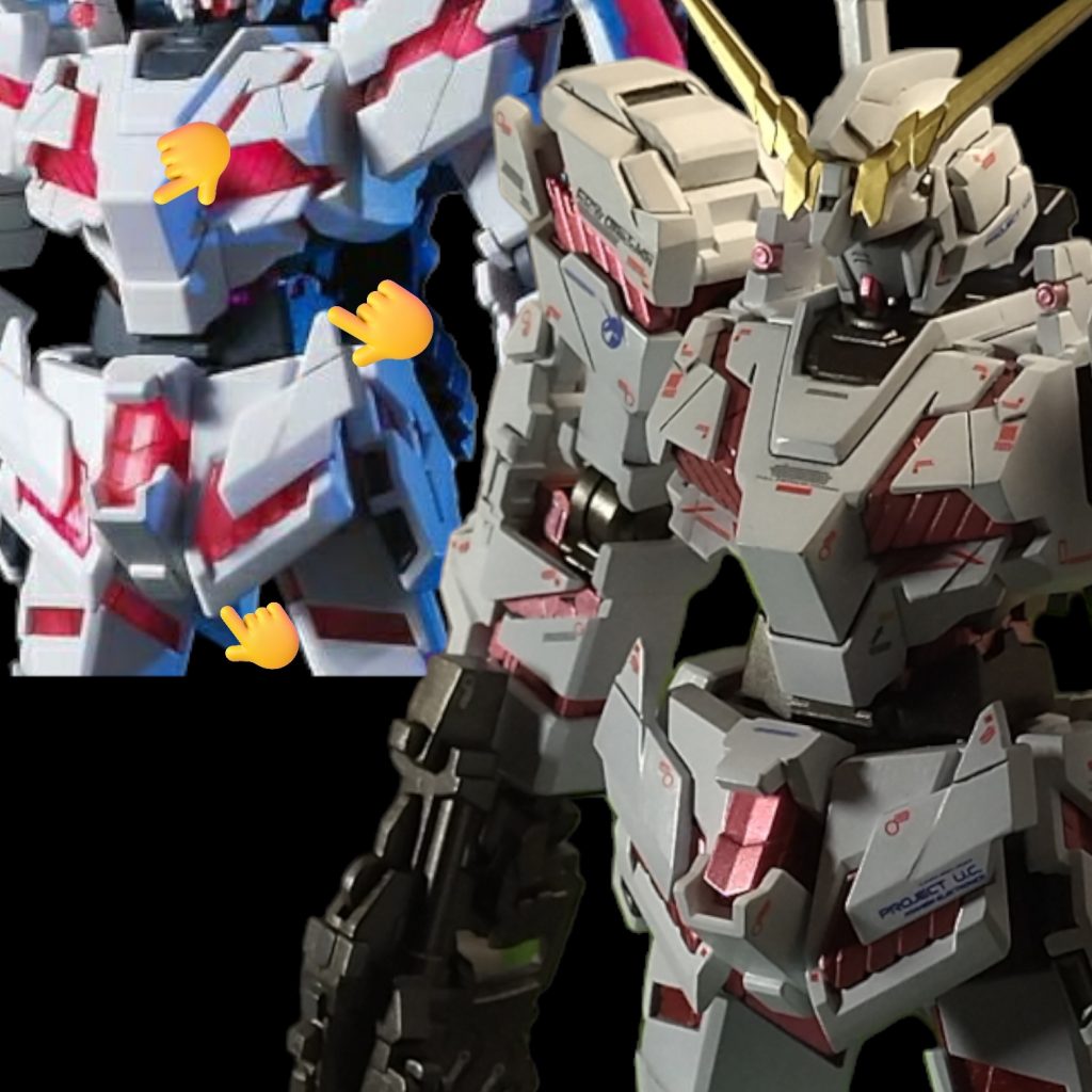 こんなところなど、ポイントを絞ってプラ材貼ってから削り込むなど、エッジを強調。ちょっとでもシャープに見えるといいなぁと・・・