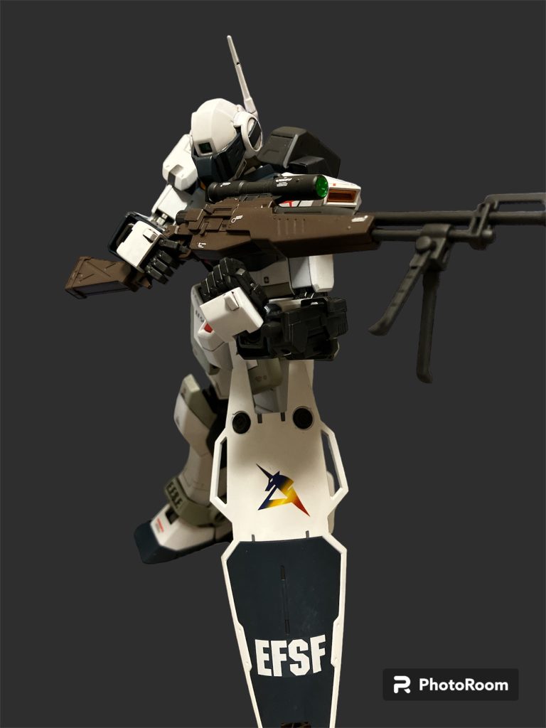 アムロ専用ジムスナイパー2–5枚目/制作者：@karirin_sio