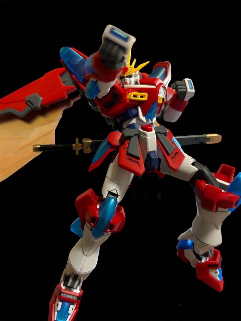 神バーニングガンダム–3枚目/制作者：のん