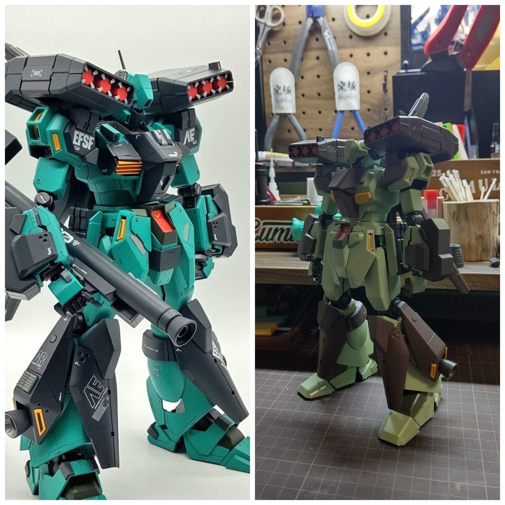 左がアフターで右がビフォー。大きさ違ってすいません。