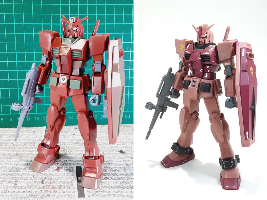 塗装前との比較 