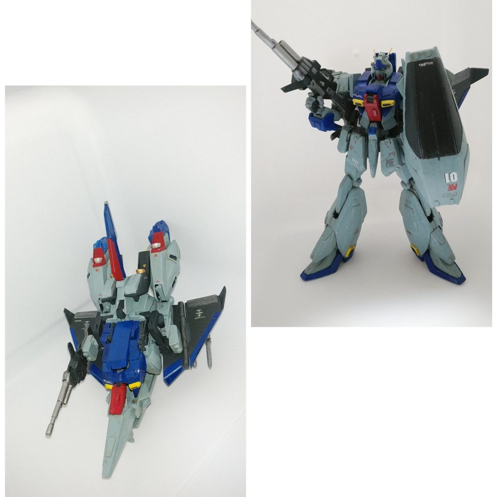 旧キット リガズィ(だと言い張る)｜お豆腐さんのガンプラ作品｜GUNSTA（ガンスタ）