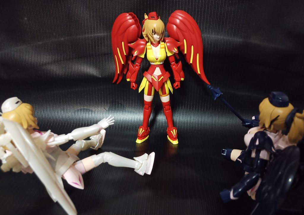 ホワイト「ぎゃ〜！お、おばけ〜！」ブラック「なっ!?…き、貴様！ここを美プラ投稿サイトと知っての狼藉か!?」レッド「……」