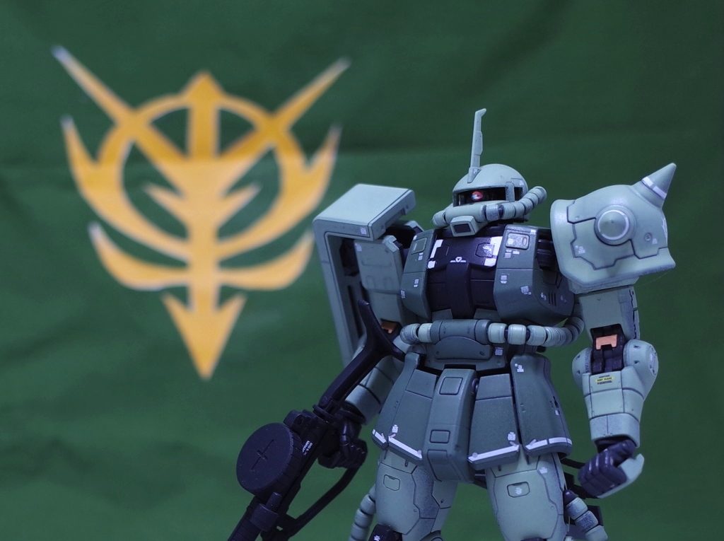 　1/144 RG ザク (キリー・ギャレット少佐機)　–2枚目/制作者：だんくら工房・mk戦車