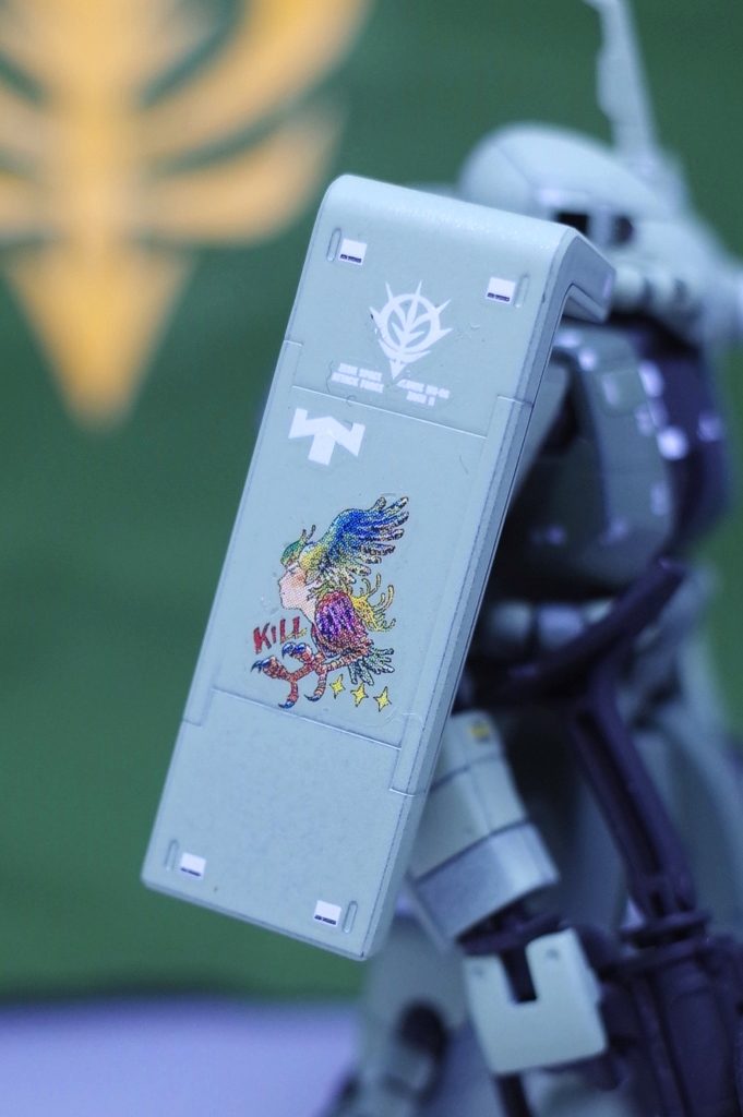 　1/144 RG ザク (キリー・ギャレット少佐機)　–3枚目/制作者：だんくら工房・mk戦車