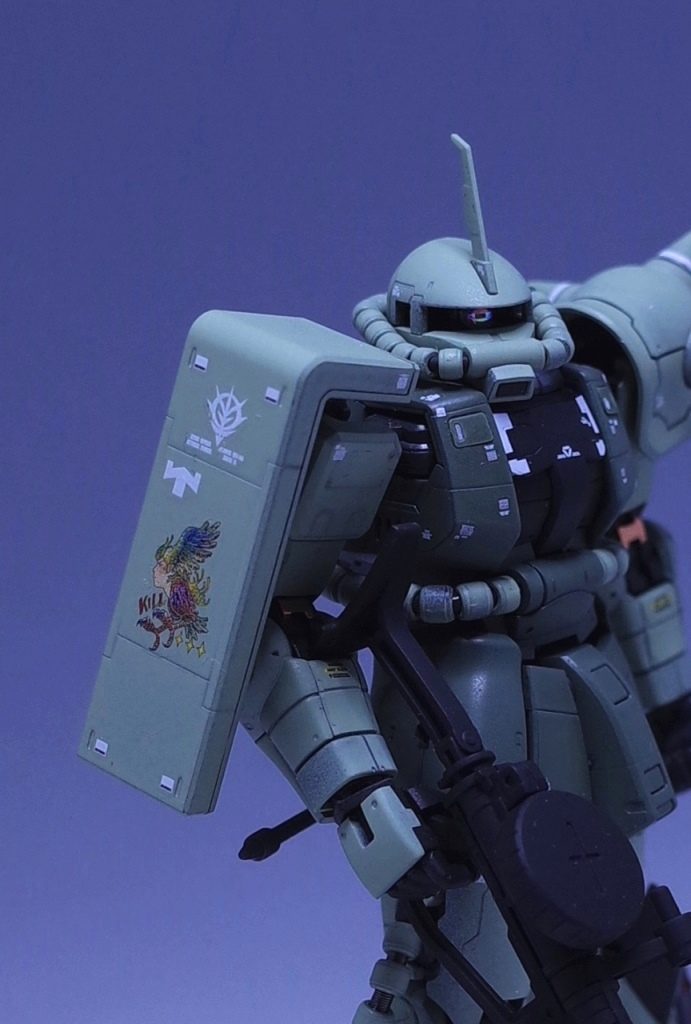 　1/144 RG ザク (キリー・ギャレット少佐機)　–4枚目/制作者：だんくら工房・mk戦車