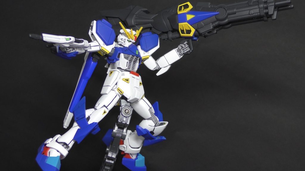 ディープアームズのエネルギー砲をランチャーに身に立てて作ってみました。