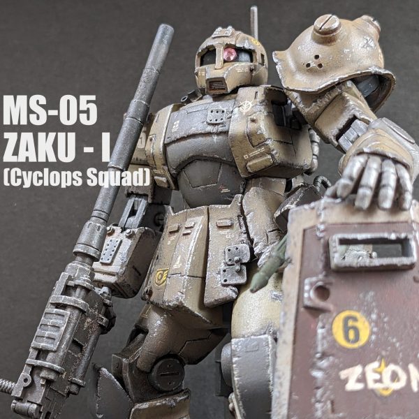 HG ザクI サイクロプス隊仕様