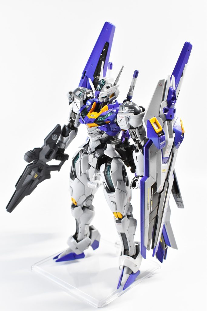 ◆通常モードフライトユニットを装備した時のシルエットによせています。