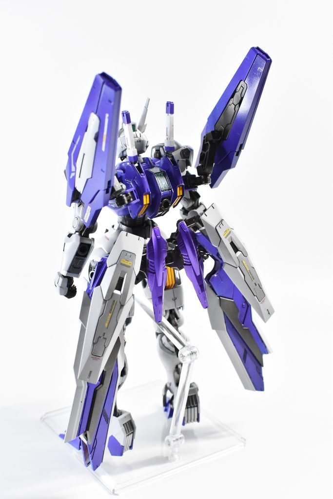 ◆通常モード(背中)フェーズドアレイキャノンやタクティカルアームズは、ある程度自由に動かせるようにしています。