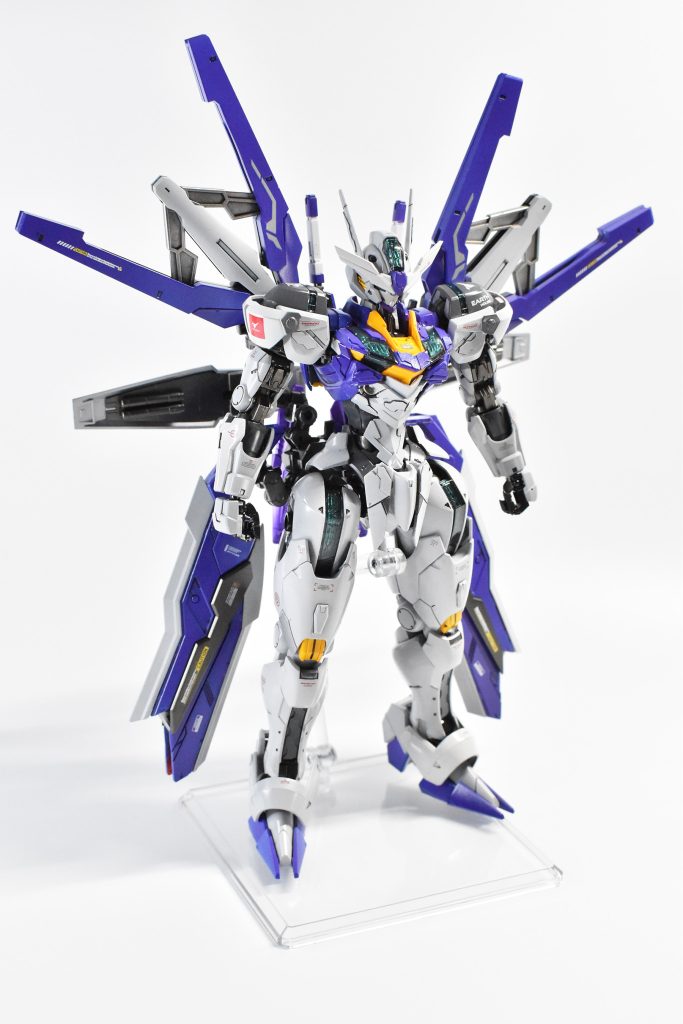 ◆ギミック展開モードフェーズドアレイキャノンを展開した形態。パーメットスコア7くらいまで行けるかもしれない…。