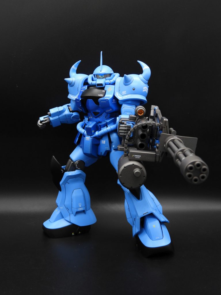 MG グフカスタム–4枚目/制作者：六剣狼