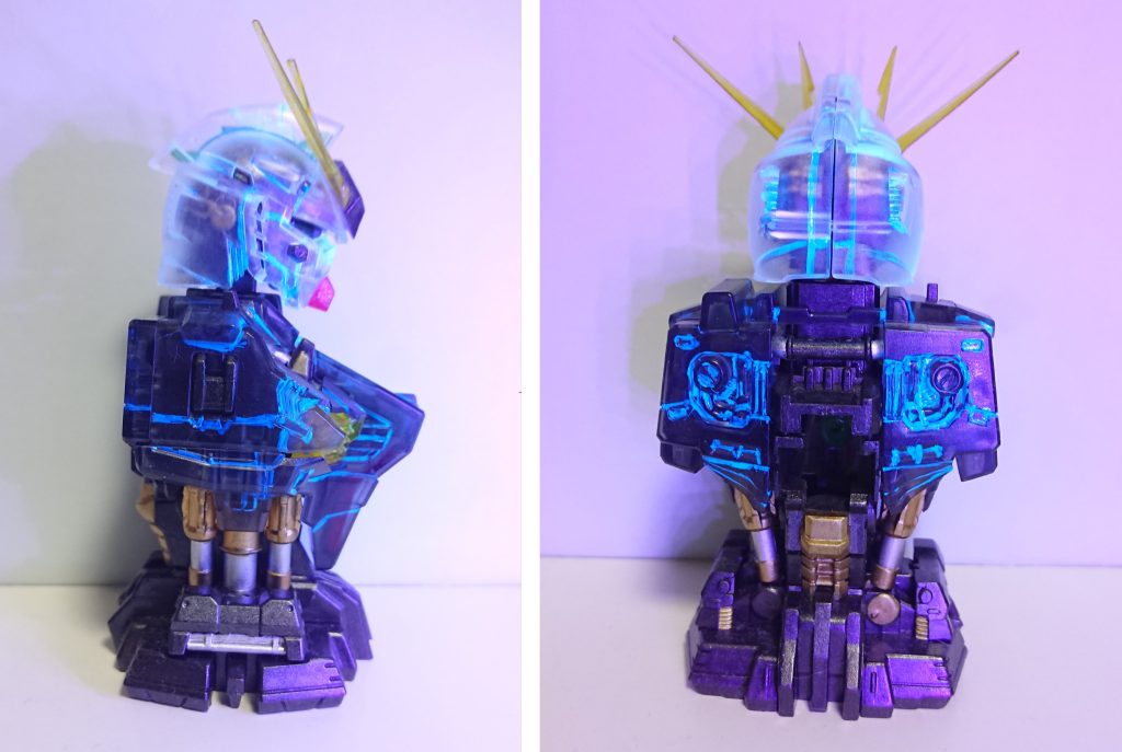 改めて見ると下手クソですね(; ̄∇ ̄Aもっと細く塗れる様になりたいものです…。